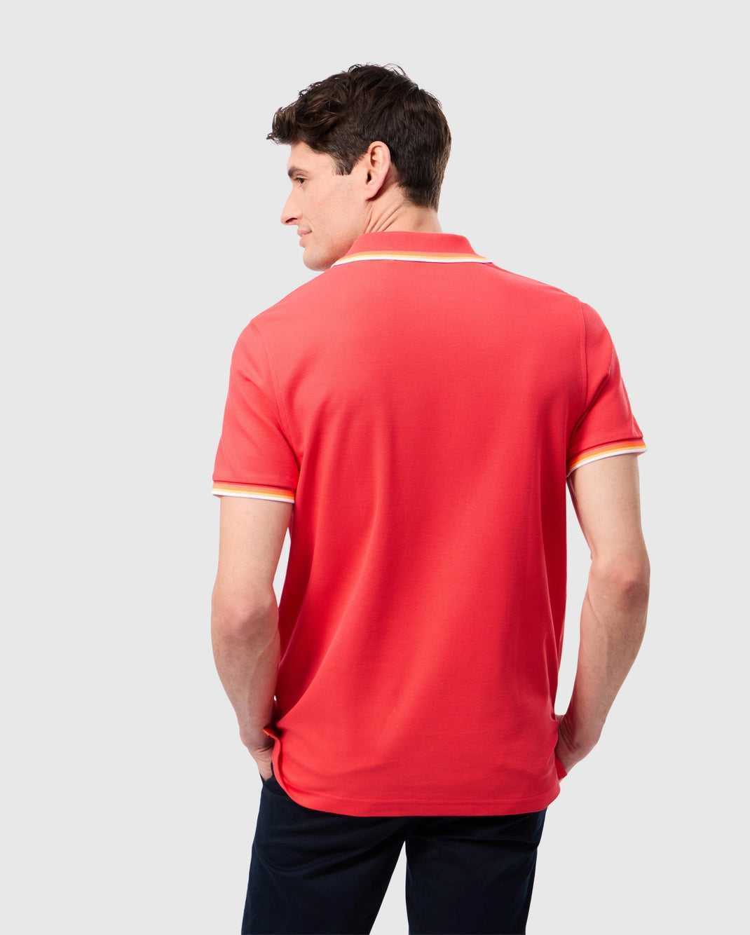 Polos Psycho Bunny Granbury Pique Polo Hibiscus Homme | PIC-87597341